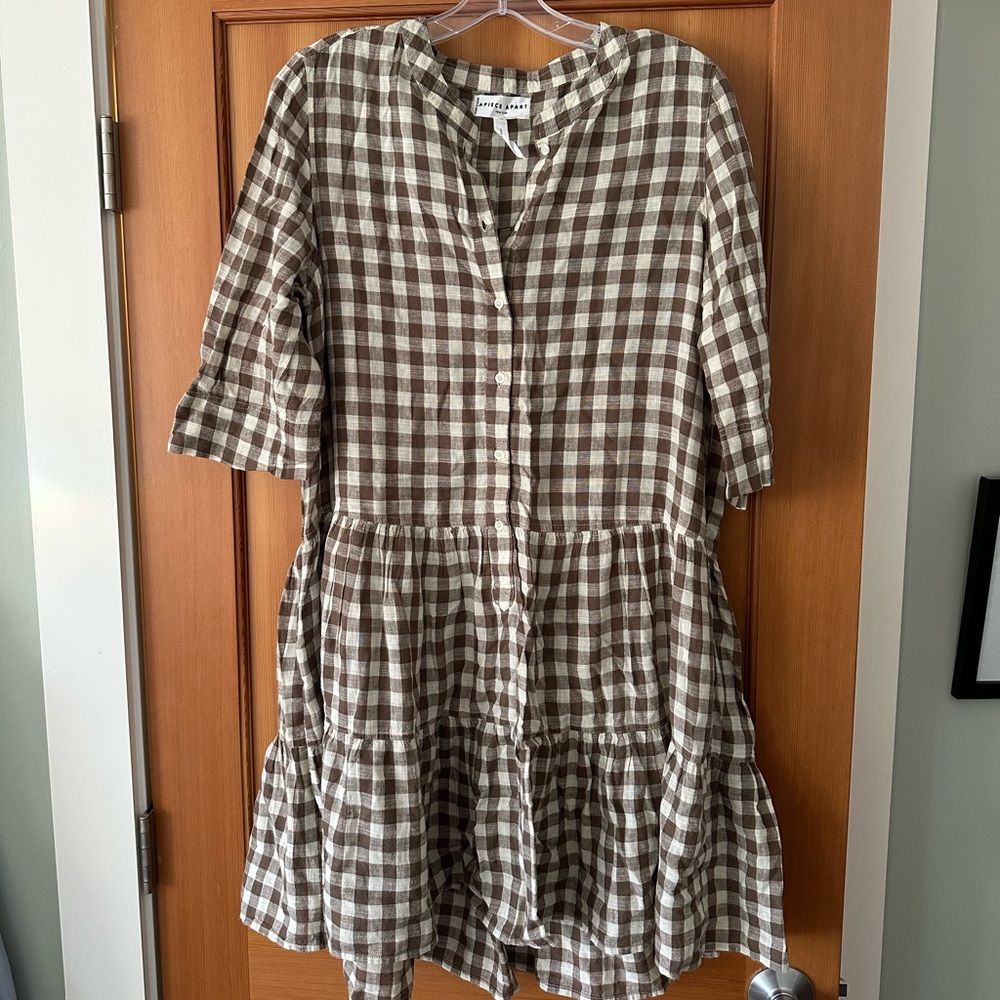 Apiece Apart dress.
Size medium.